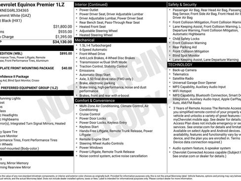 Certified 2024 Chevrolet Equinox Premier w/ Redline Edition FWD image 14