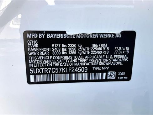 Used 2019 BMW X3 sDrive30i w/ Convenience Package RWD image 34
