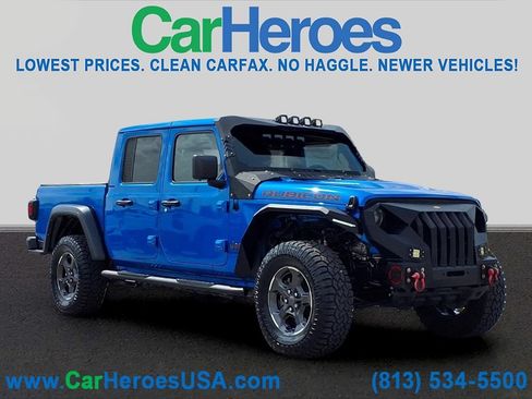 Used 2021 Jeep Gladiator Rubicon w/ Trailer Tow Package AWD/4WD image 1