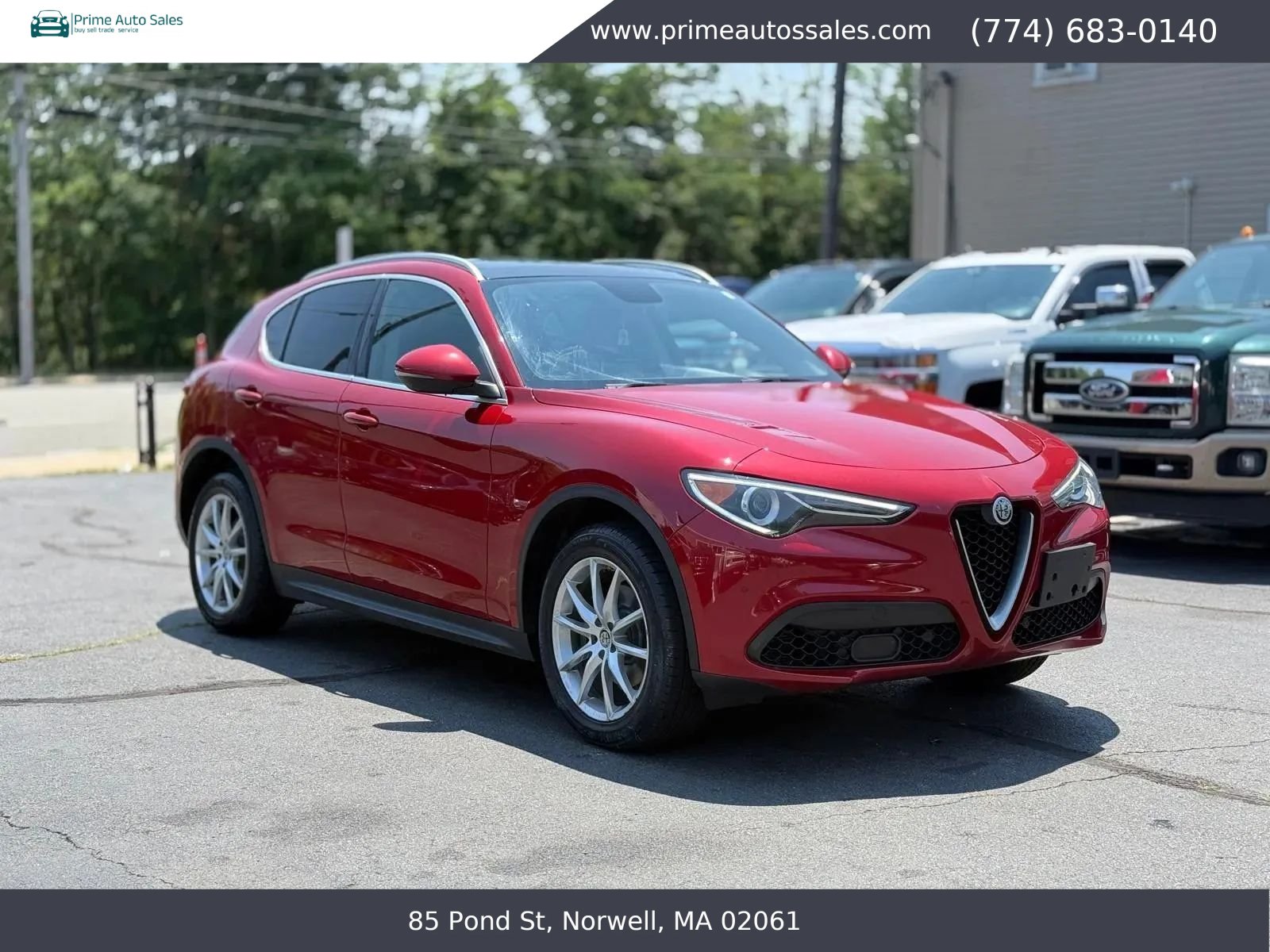 Used 2018 Alfa Romeo Stelvio Ti Lusso AWD/4WD image 1