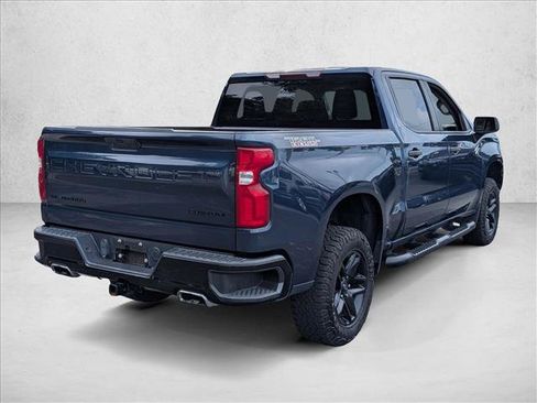 Used 2021 Chevrolet Silverado 1500 Custom Trail Boss w/ LPO, Dark Essentials Package AWD/4WD image 6
