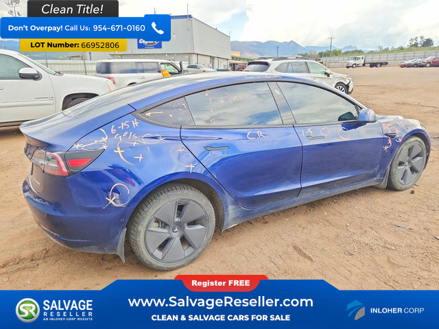 Used 2021 Tesla Model 3 Long Range AWD/4WD image 4