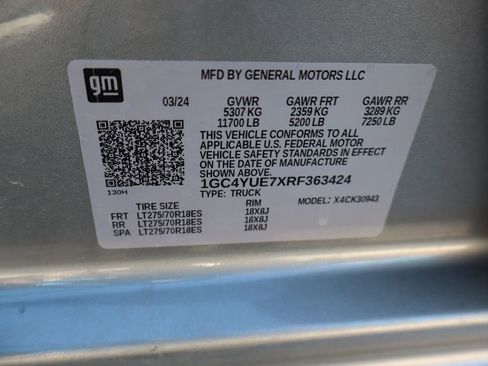 Used 2024 Chevrolet Silverado 3500 LTZ image 52