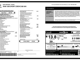 Used 2020 RAM 1500 Sport w/ Advanced Safety Group video 3