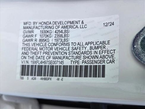 Used 2025 Honda Civic Sport Touring image 25