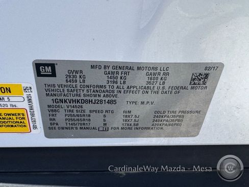 Used 2017 Chevrolet Traverse LT AWD/4WD image 11