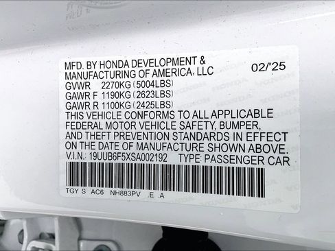 Used 2025 Acura TLX A-Spec Package image 43