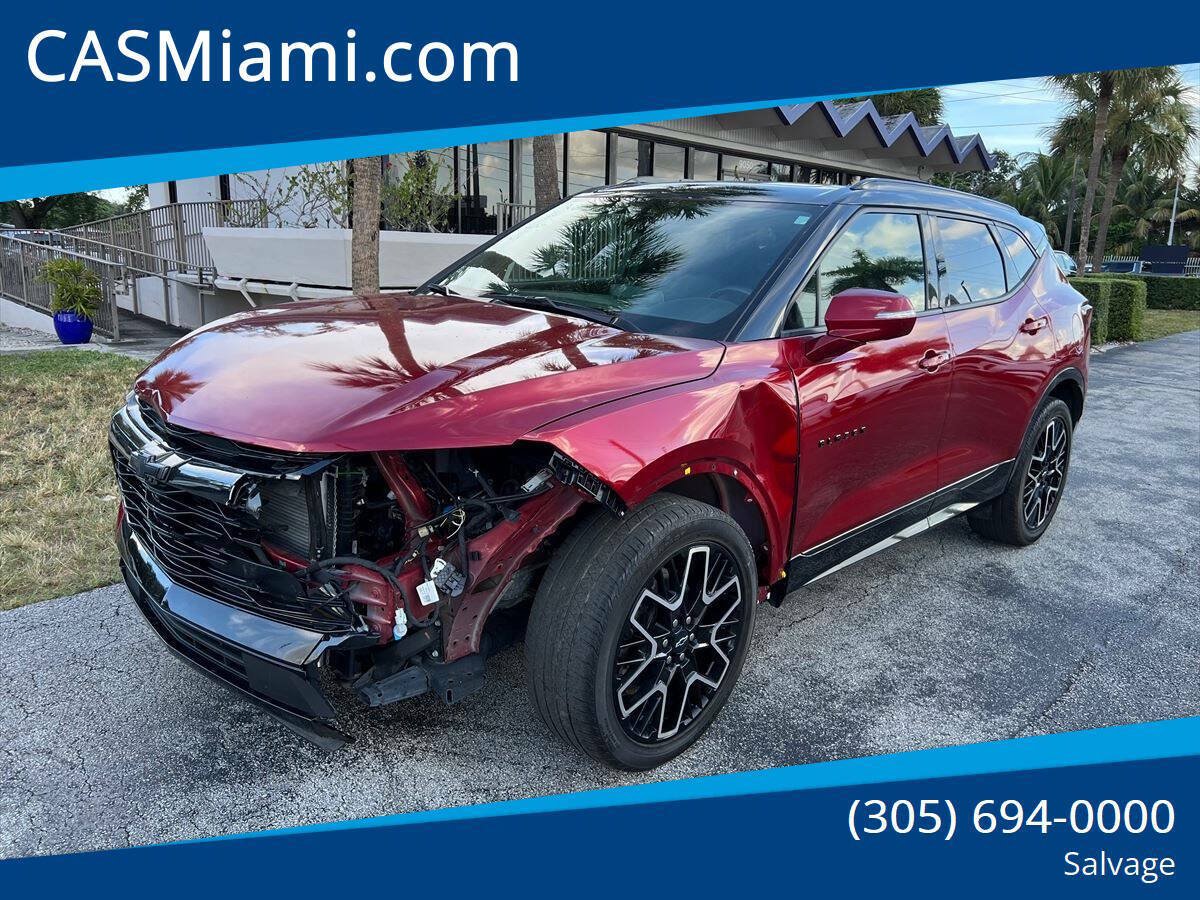 Used 2023 Chevrolet Blazer RS w/ Driver Confidence II Package FWD image 1