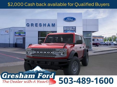 New 2025 Ford Bronco Badlands w/ Sasquatch Package AWD/4WD image 2