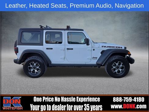 Used 2022 Jeep Wrangler Unlimited Rubicon w/ LED Lighting Group AWD/4WD image 9