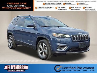 Certified 2021 Jeep Cherokee Limited w/ Elite Package