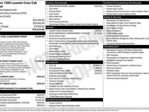 Used 2022 RAM 1500 Laramie AWD/4WD image 29