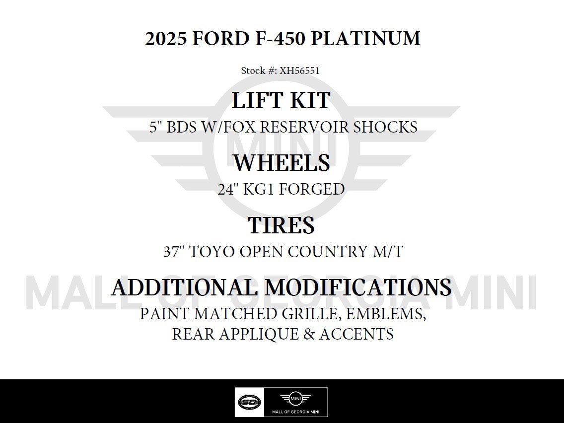 Used 2026 Ford F450 Platinum w/ Platinum Plus Package AWD/4WD image 3