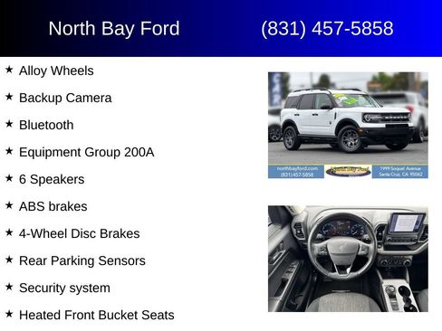 Used 2023 Ford Bronco Sport Big Bend w/ Convenience Package AWD/4WD image 4