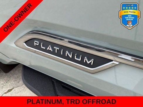 Certified 2025 Toyota Sequoia Platinum w/ TRD Off-Road Package AWD/4WD image 10