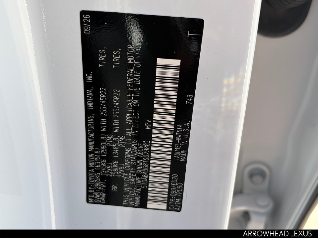 New 2026 Lexus TX 500h AWD image 28