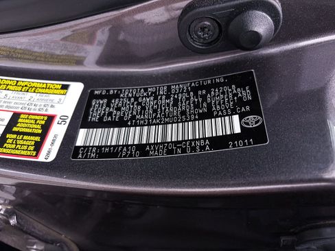 Used 2021 Toyota Camry LE w/ Audio Upgrade Package FWD image 39