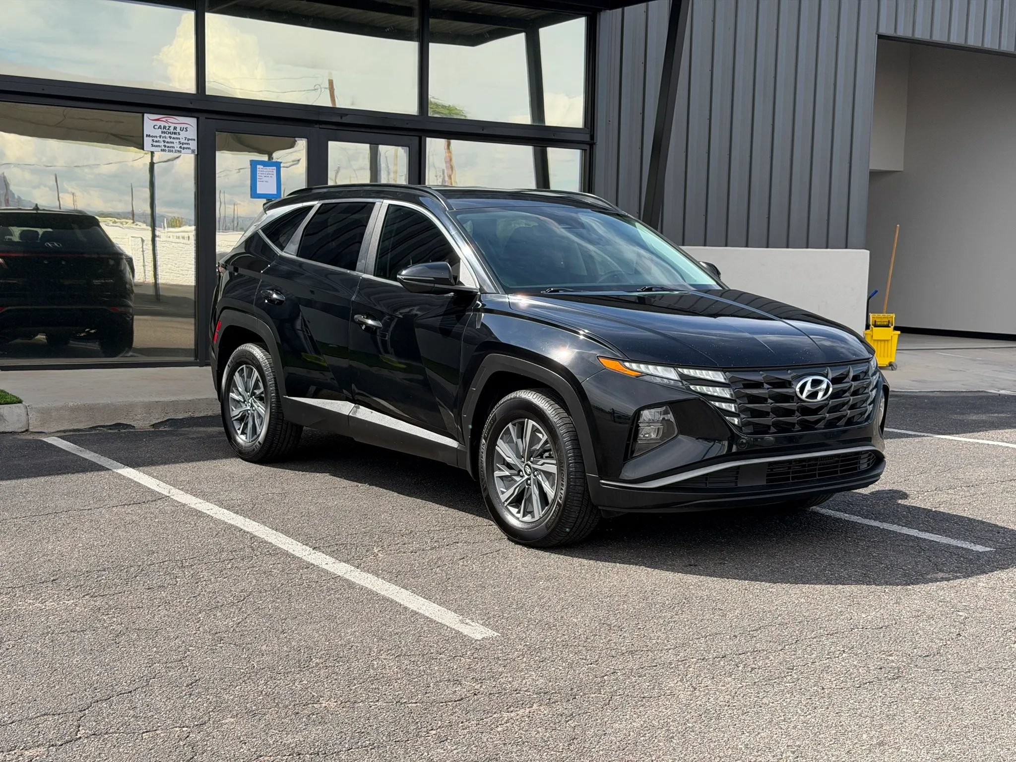 Used 2022 Hyundai Tucson Blue AWD/4WD image 10
