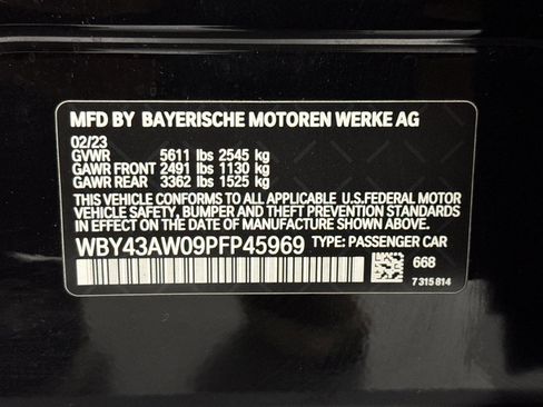 Certified 2023 BMW i4 eDrive35 w/ Parking Assistance Package image 20