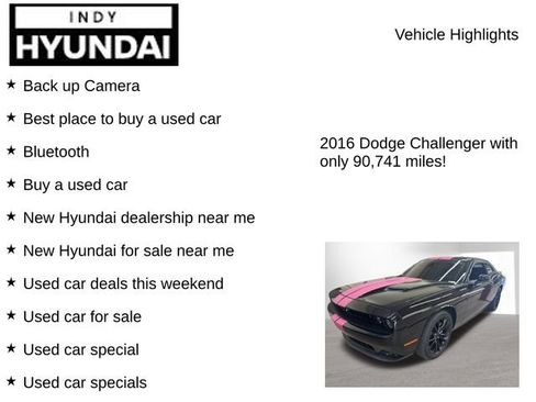Used 2016 Dodge Challenger R/T Plus RWD image 8