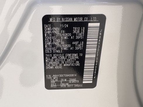 Used 2025 Nissan Armada PRO-4X AWD/4WD image 33