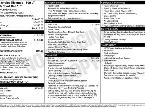 Used 2020 Chevrolet Silverado 1500 LT w/ Texas Edition RWD image 27