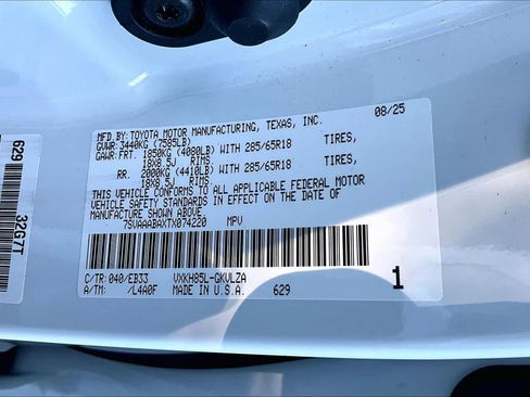 Certified 2026 Toyota Sequoia TRD Pro AWD/4WD image 34