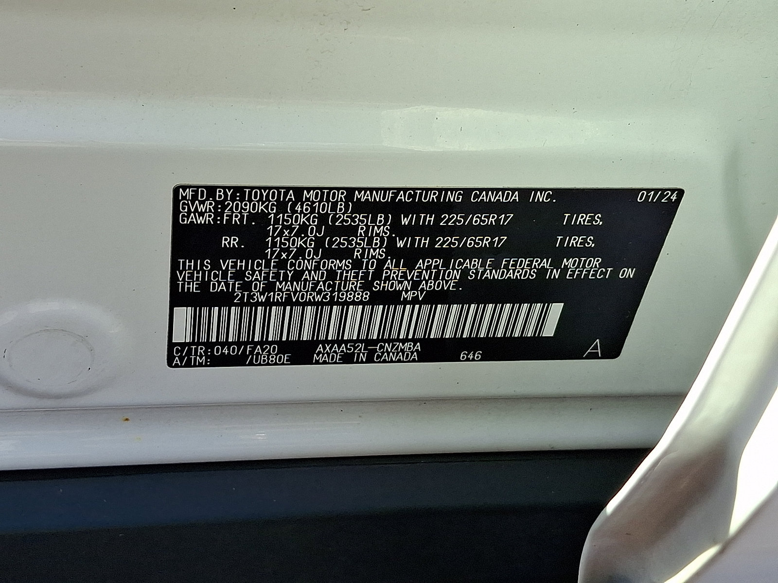 Certified 2024 Toyota RAV4 XLE FWD image 26