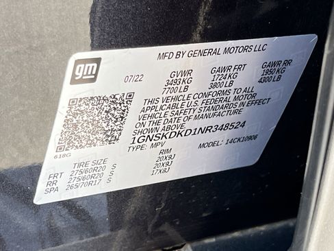 Used 2022 Chevrolet Suburban Z71 w/ Z71 Off-Road Package image 32