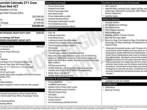 Used 2019 Chevrolet Colorado Z71 image 29