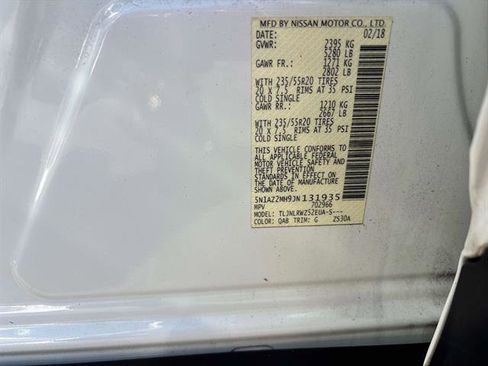 Used 2018 Nissan Murano SL w/ Midnight Edition Package image 32