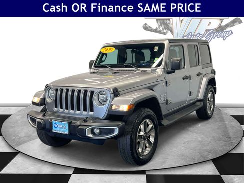 Used 2020 Jeep Wrangler Unlimited Sahara AWD/4WD image 7