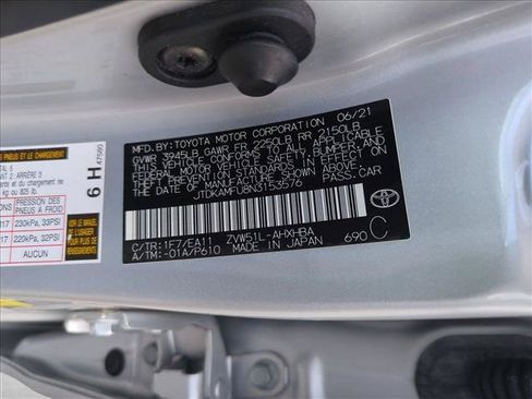 Certified 2022 Toyota Prius Limited FWD image 24