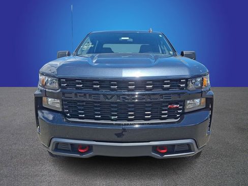 Used 2021 Chevrolet Silverado 1500 Custom Trail Boss w/ LPO, Dark Essentials Package AWD/4WD image 2