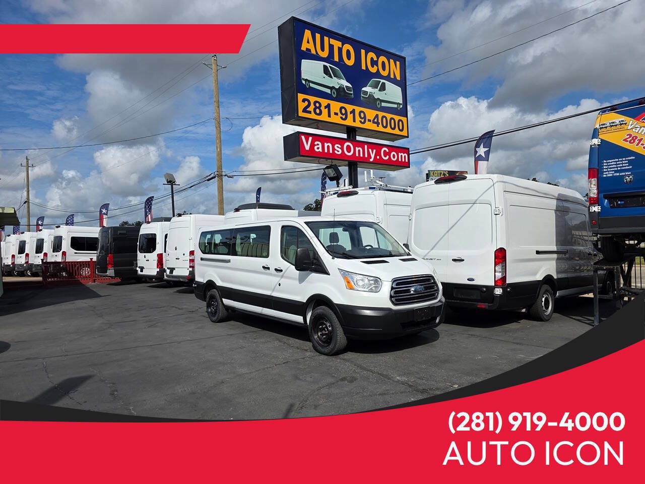 Used 2019 Ford Transit 350 XLT RWD image 1