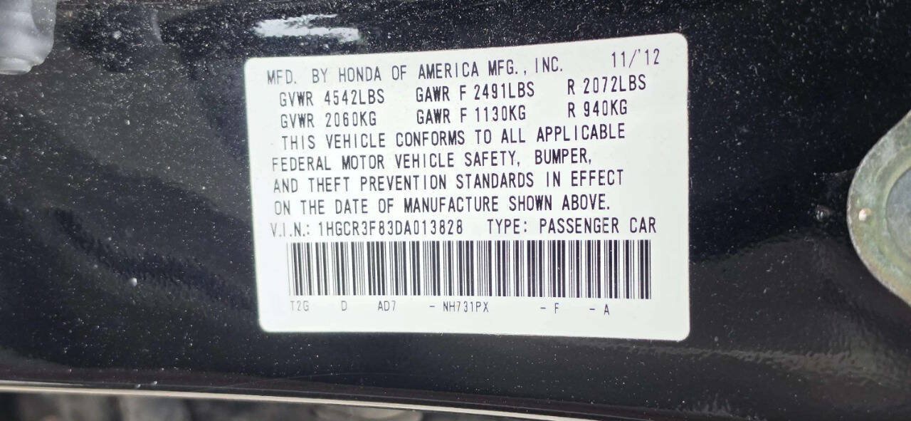 Used 2013 Honda Accord EX-L image 11