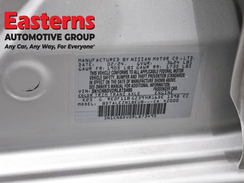 Used 2024 Nissan Versa S w/ Trunk Package FWD image 34