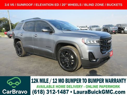 Certified 2022 GMC Acadia SLT w/ Elevation Edition FWD image 1