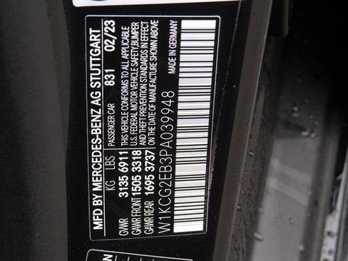 Certified 2023 Mercedes-Benz EQS 450+ 4MATIC Sedan w/ Executive Rear Seat Package image 7