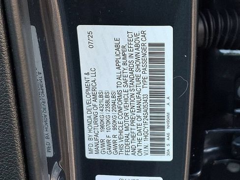 Used 2025 Honda Accord LX image 27