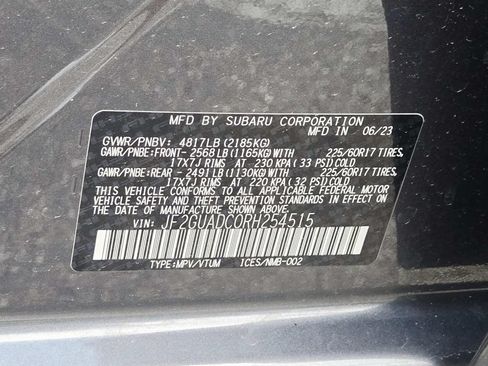Used 2024 Subaru Crosstrek 2.0i Premium AWD/4WD image 35