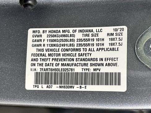 Used 2020 Honda CR-V Touring image 27
