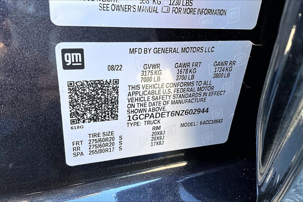 Used 2022 Chevrolet Silverado 1500 RST w/ RST All Star Premium Package RWD image 34