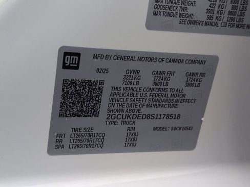 Certified 2025 Chevrolet Silverado 1500 LT w/ Safety Package image 31