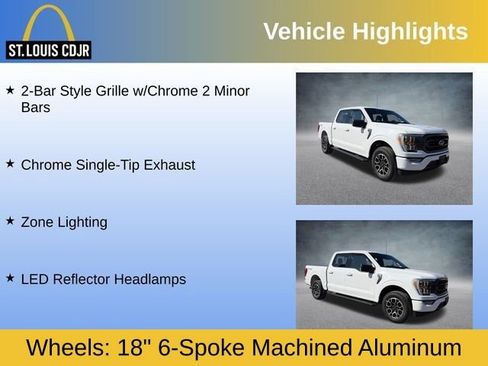 Used 2022 Ford F150 XLT w/ Equipment Group 302A High AWD/4WD image 48
