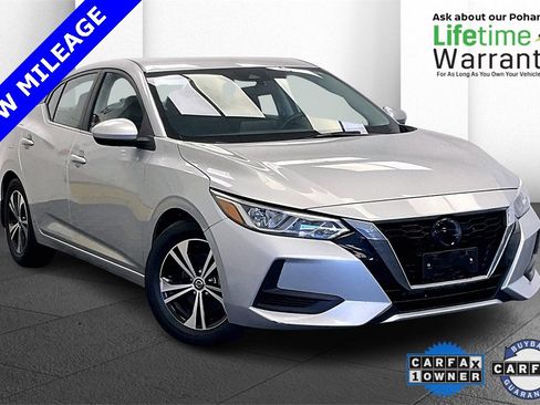 Certified 2021 Nissan Sentra SV image 1