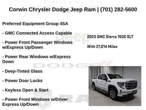 Used 2023 GMC Sierra 1500 SLT w/ SLT Premium Package AWD/4WD image 6