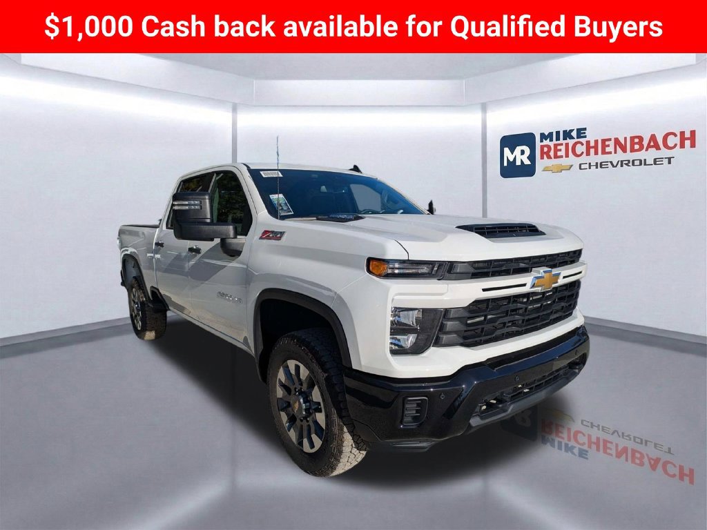 New 2026 Chevrolet Silverado 2500 Custom w/ Custom Value Package AWD/4WD image 1