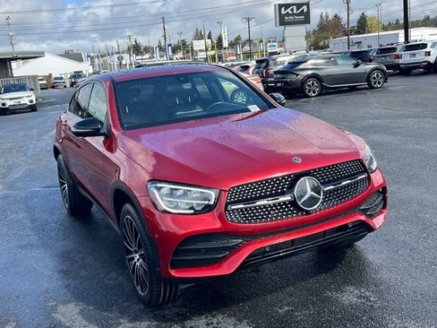 Used 2021 Mercedes-Benz GLC 300 4MATIC Coupe w/ AMG Line image 7