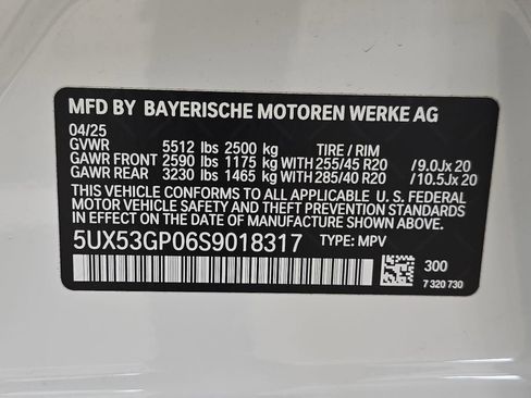 Used 2025 BMW X3 xDrive30i w/ Convenience Package image 34